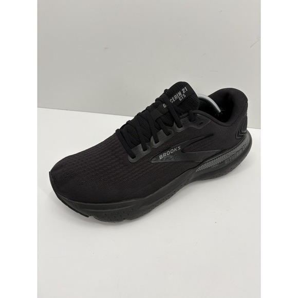 Brooks Men's Glycerin 21 GTS Black Athletic Comfort Running Shoes Size 14 D
